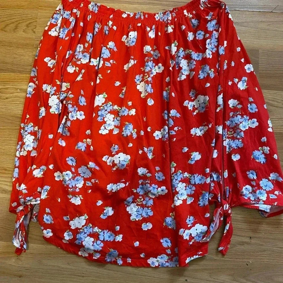 Lauren - Ralph Lauren Design Off Shoulder Floral Vintage print - As New -Size XL - Picture 3 of 10